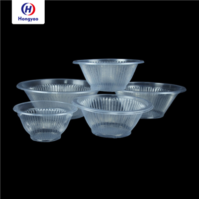 Mini Plastic Bowl Għall-insalata